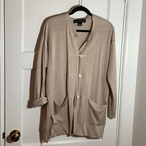 Oversized Cardigan 100% Linen
